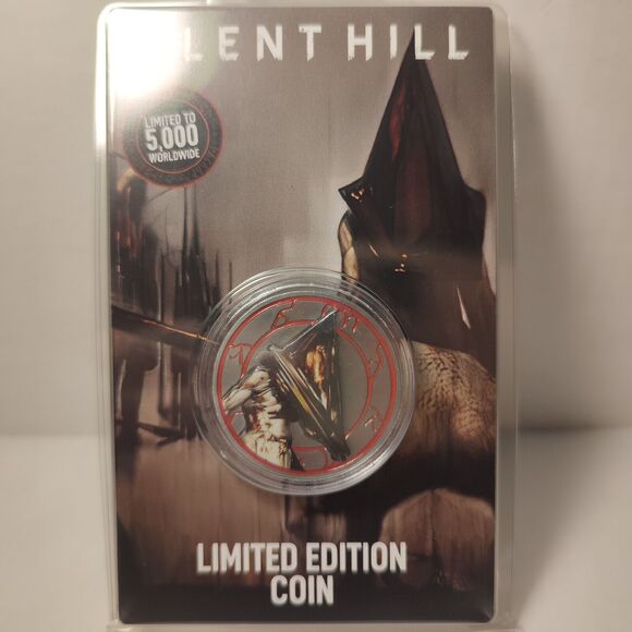 Silent Hill Pyramid Head Collectible Coin Official Konami Character Badge Figure - Picture 1 of 4